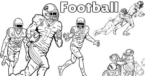 Coloriage Football Am Ricain Imprimer