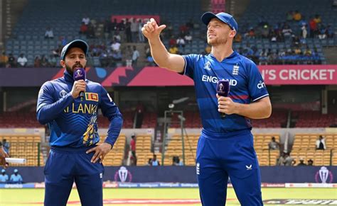 England Win Toss Elect To Bat Against Sri Lanka