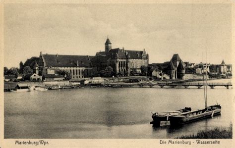 Ansichtskarte Postkarte Malbork Marienburg Westpreu En Akpool De