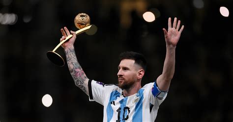 lionel messi wins  golden ball  world cup  fourfourtwo