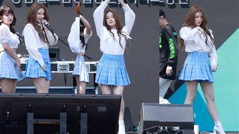 K 모모랜드 MOMOLAND 낸시 Im So Hot 메르세데스 벤츠 기브앤레이스 직캠 fancam