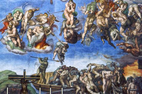 Last Judgement Michelangelo Hell