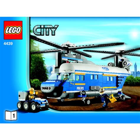 LEGO Heavy Lift Helicopter Set 4439 Instructions Brick Owl LEGO