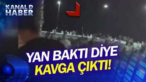 Stanbul Da Yan Bakt Kavgas Sahili Birbirine Katt Lar Youtube