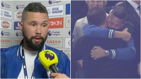 Tony Bellew gives emotional interview after Everton 3-2 Crystal Palace