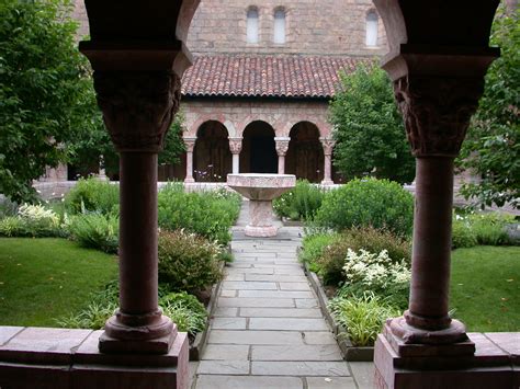 Cuxa Cloister Garth Garden The Medieval Garden Enclosed The