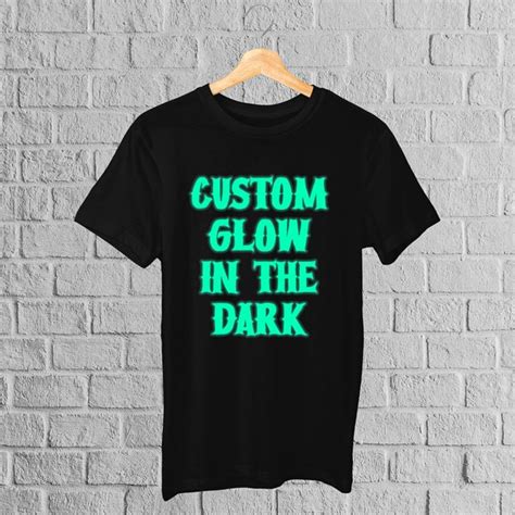 Glow In The Dark Shirt Etsy