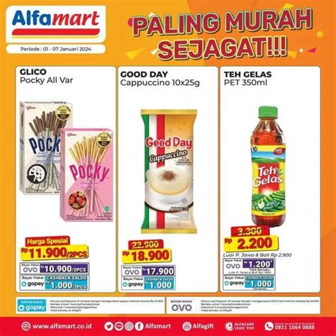 Promo Alfamart Paling Murah Sejagat Januari Beragam Produk