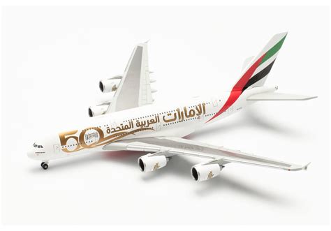 Herpa Emirates Airbus A Uae Th Anniversary A Evg