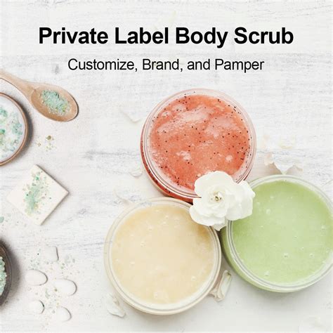 Private Label Body Scrub Your Label Our Quality Amarrie Cosmetics