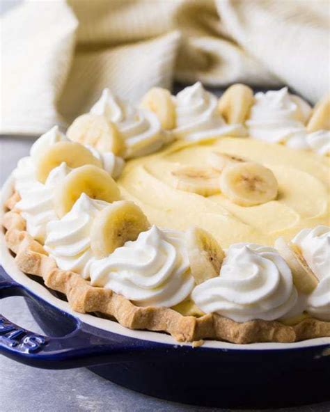 Old Fashioned Banana Cream Pie Magicrecipess