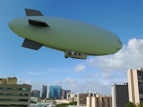 3D model An Airship VR / AR / low-poly | CGTrader