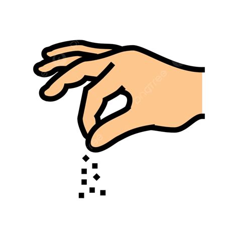 Pinch Vector Hd Images, Pinch Spice Color Icon Vector, Cooking, Whisk ...