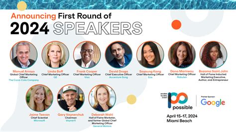 First Lineup Of Speakers Announced For Possible