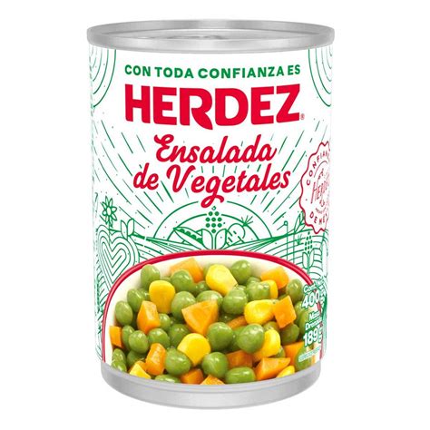 7501003124326 Herdez Ensalada De Vegetales 400g