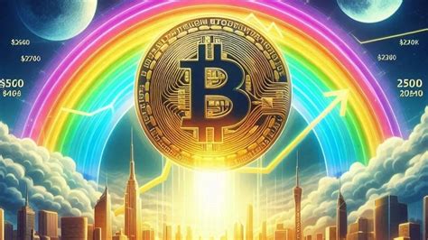 Le Bitcoin Rainbow Chart Pr Dit Le Bitcoin Atteindra T Il