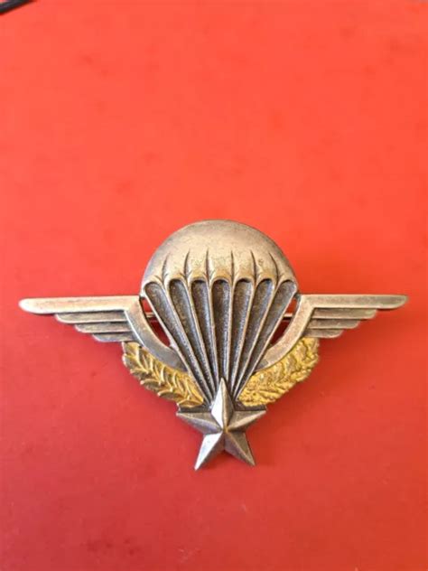 Insigne Militaire Brevet Parachutiste Num Rot Ann E Eur