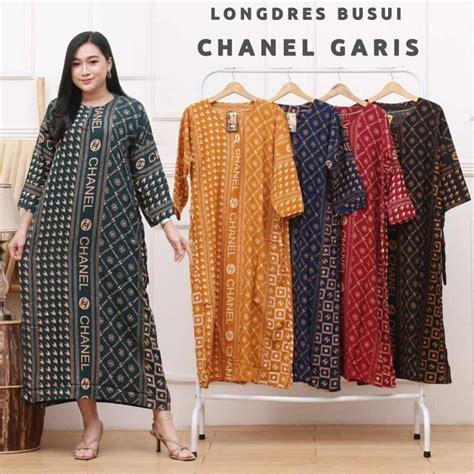 Jual Daster Jumbo Longdres Ld 120 130 Kekinian Lengan Panjang Busui