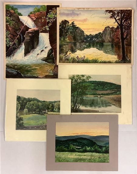 Harry Louis Stevens Landscapes Including Waterfalls Mutualart