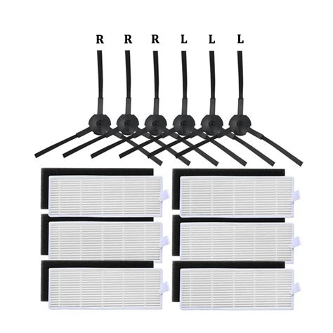 Cepillo Lateral Con Filtro Hepa Para ILIFE Piezas De Repuesto Para