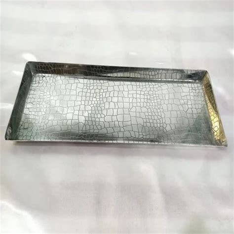 Stainless Steel Serving Trays at Rs 350/piece in Moradabad | ID ...