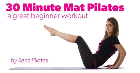 30 Minute Beginner Pilates Workout Eat Fit Fuel