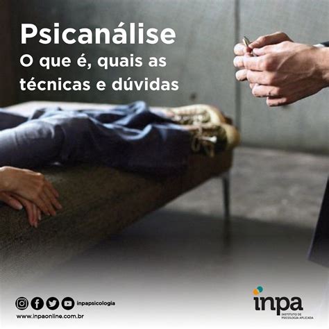 A Psicanálise é Uma Das Abordagens Terapêuticas Disponíveis Em