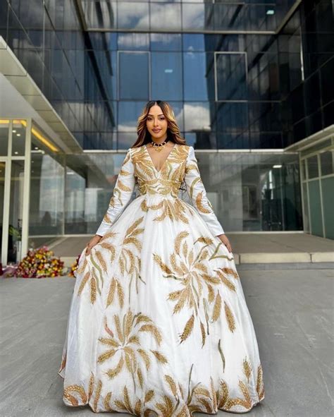 Habesha Wedding Dress Handwoven Habesha Kemis Modern Habesha Libs