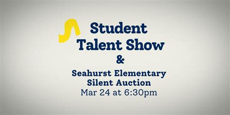 Seahurst Elementary School Silent Auction Is Open Runs Through Friday