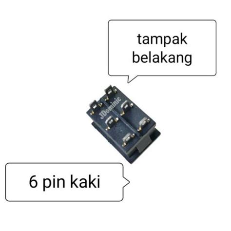 On Off Saklar Kecil Kcd Listrik Switch Rocker Tombol Port Small