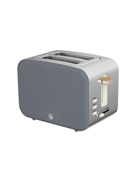 Swan Nordic Toaster Grey 2 Slice