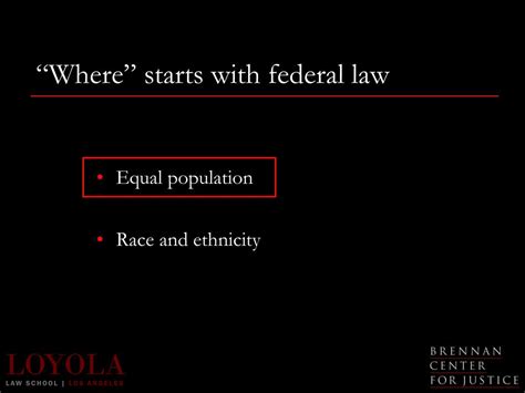 Ppt Redistricting 101 Legal Concepts That Apply To Redistricting In California Powerpoint