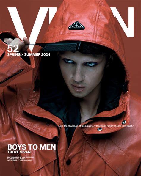 Troye Sivan Covers Vman Dons Sporty Prada Outfits