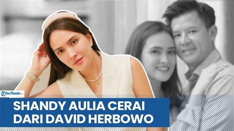 SAH MENYANDANG STATUS JANDA SHANDY AULIA RESMI CERAI DARI DAVID