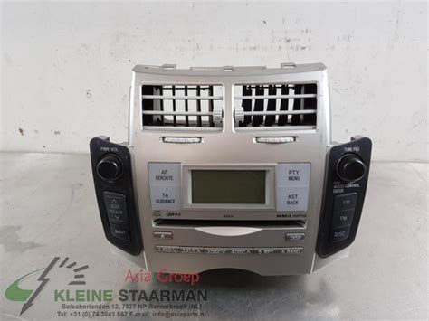 Radio Cd Player Toyota Yaris Ii V Vvt I D