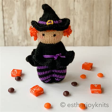 Witchy Friends Pattern By Esther Braithwaite Knitting Dolls Free