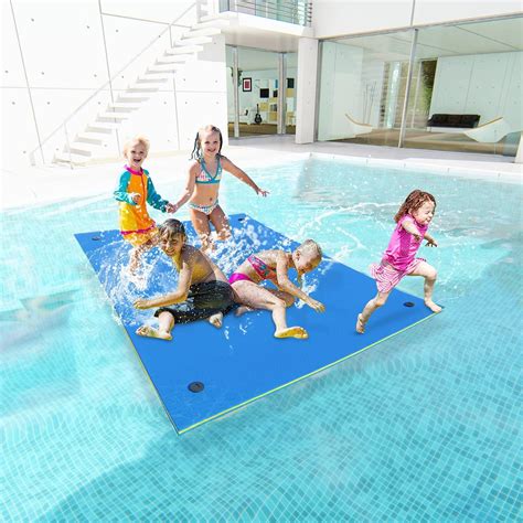 KING DO WAY 3 Layer Floating Water Mat 13Ft 9Ft Floating Water Pad