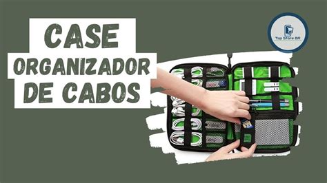 Bolsa Estojo Case Organizador Cabos Passaporte Viagem YouTube