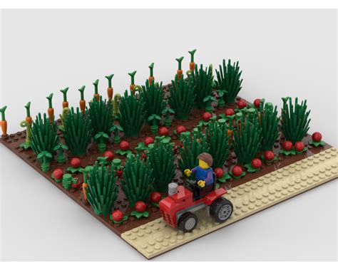 Lego Moc Farm By Makary😃 Rebrickable Build With Lego