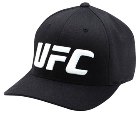 UFC Basic Logo FlexFit Hats | FighterXFashion.com