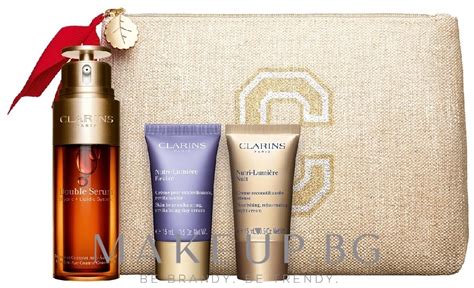 Комплект Clarins Double Serum And Nutri Lumiere Ser50ml Ncr15ml