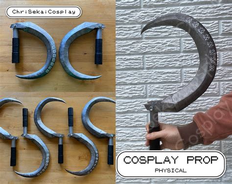 Transforming Death Wolf Sickle Cosplay Prop Etsy