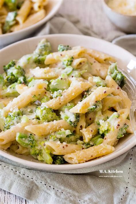 Creamy Broccoli Pasta Easy 20 Minutes Recipe Maricruz Avalos