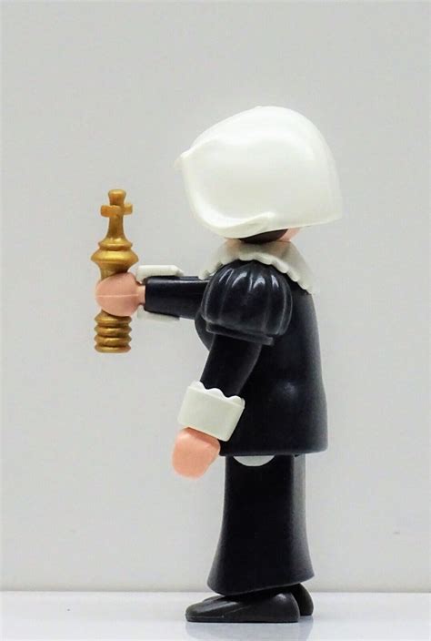 NONNE ORDENSSCHWESTER PLAYMOBIL zu Haube Kloster Mönch Kirche Kreuz