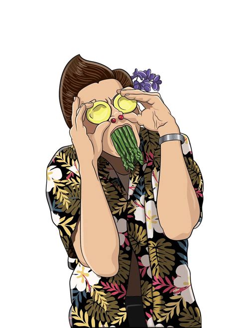 Jim Carrey As Ace Ventura Pet Detective Fine Art Print Original