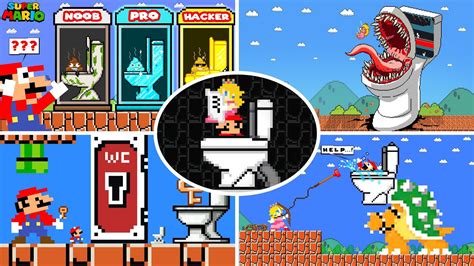 Mario Vs Toilet Prank Funniest Mario Videos All Episodes Mario Animation Collection Youtube