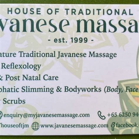 House Of Traditional Javanese Massage And Beauty Care Sembawang 598b