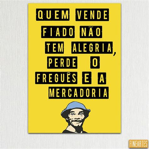 Quadro Decorativo Sr Madruga N O Vendemos Fiado X K Full Hd