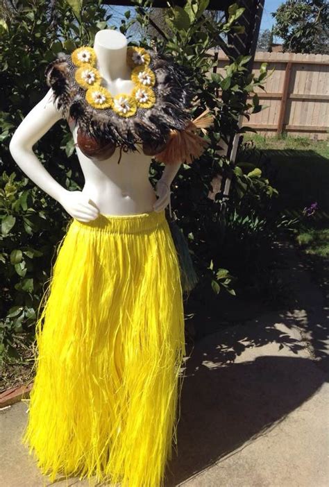 Authentic Grass Skirt Any Full Length Grass Skirt Dyed Etsy