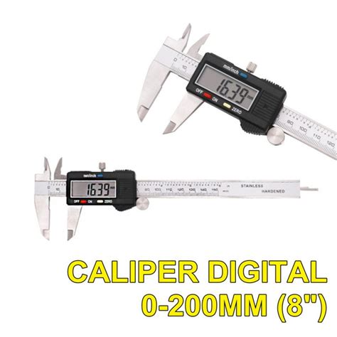 Jual Vernier Digital Caliper Dial Mm Sigmat Inch Jangka Sorong